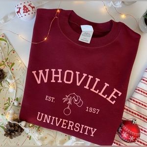 NEW- Whoville U Christmas Sweater